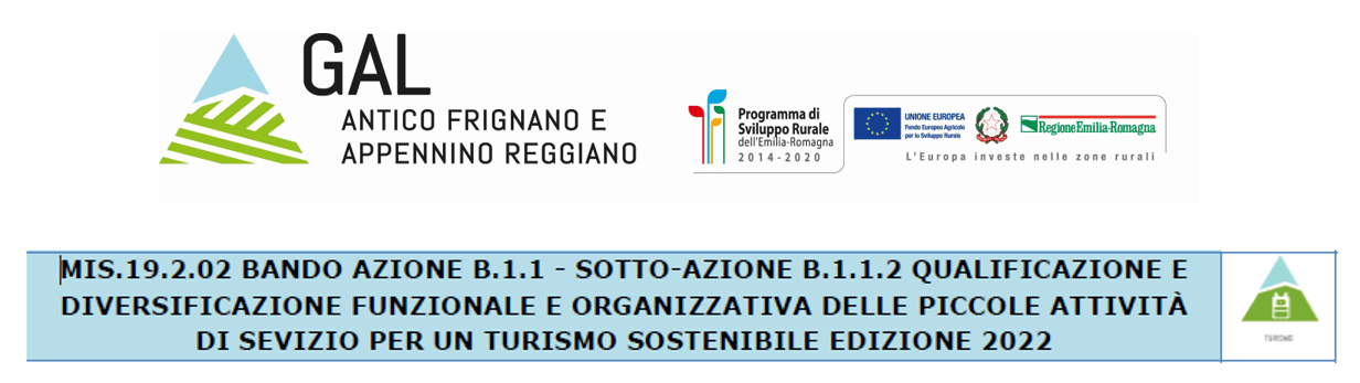 PSR 2014/2020 MISURA 19 SOSTEGNO ALLO SVILUPPOLOCALE DI TIPO PARTECIPATIVO LEADER – OPERAZIONE 19.2.02 AZIONE B.1.1.